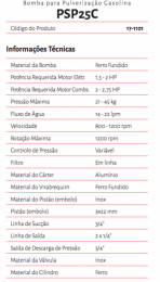 Especificações Técnicas