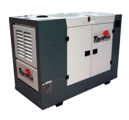 Gerador Toyama TDMG25SSE3 Diesel Refrig. a água Trifásico 20KVA 220V